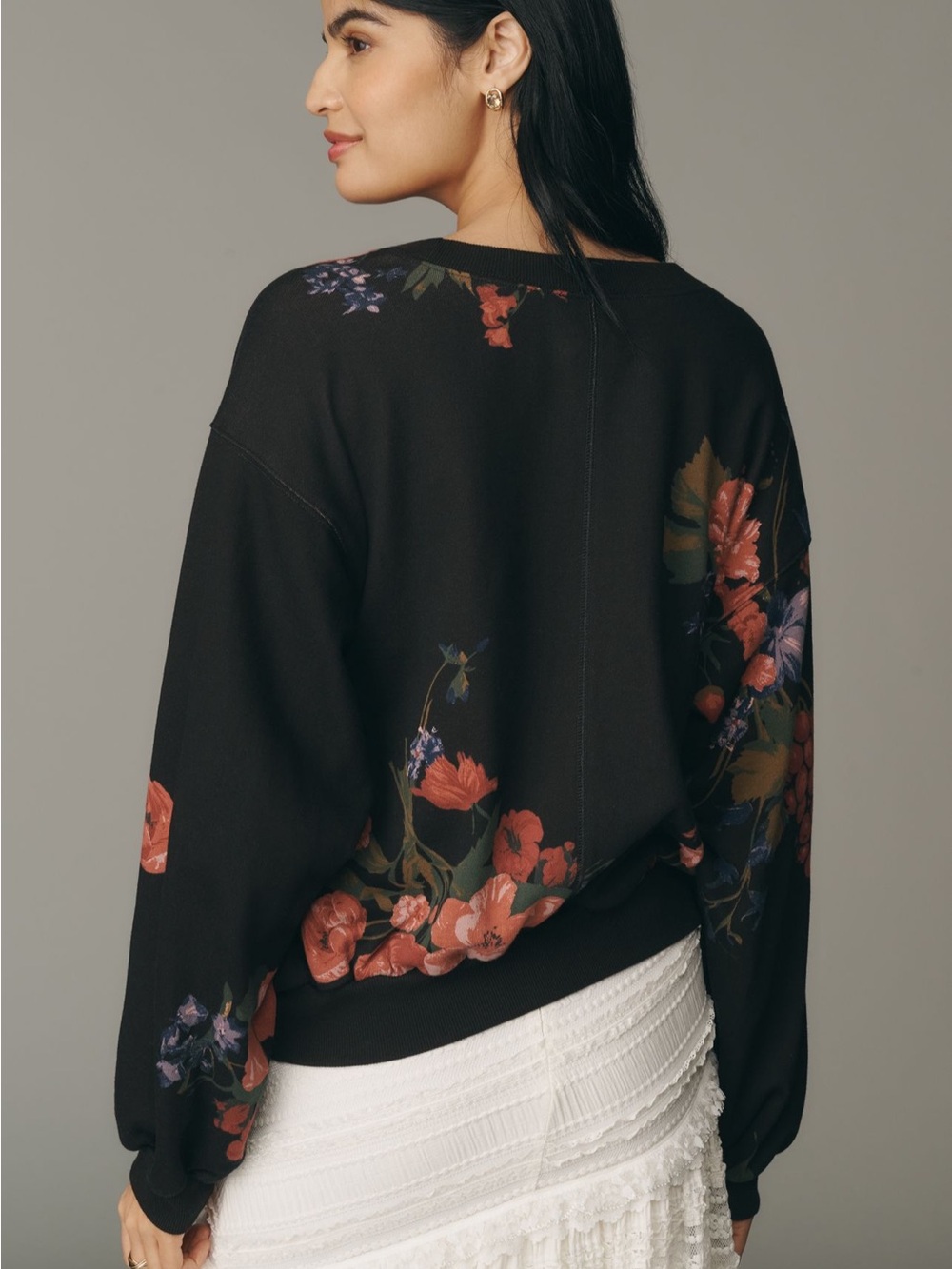 NWT - The Niki Bubble Sweatshirt by Pilcro - Picture 3 of 4